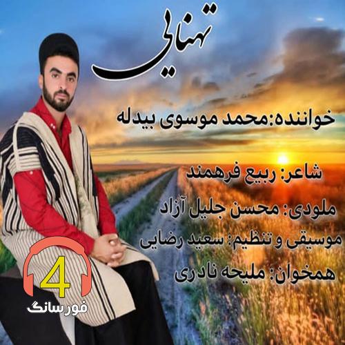 آهنگ تهنایی از محمد موسوی