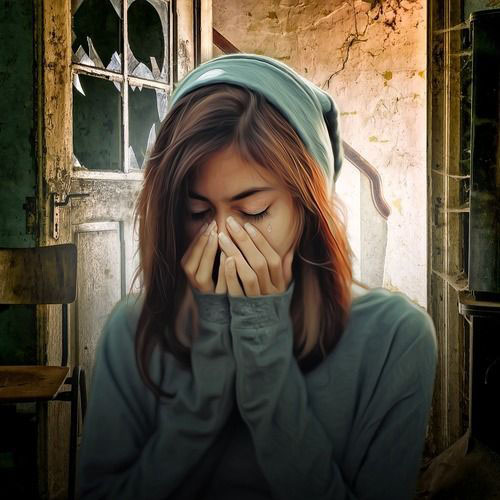 غمگین